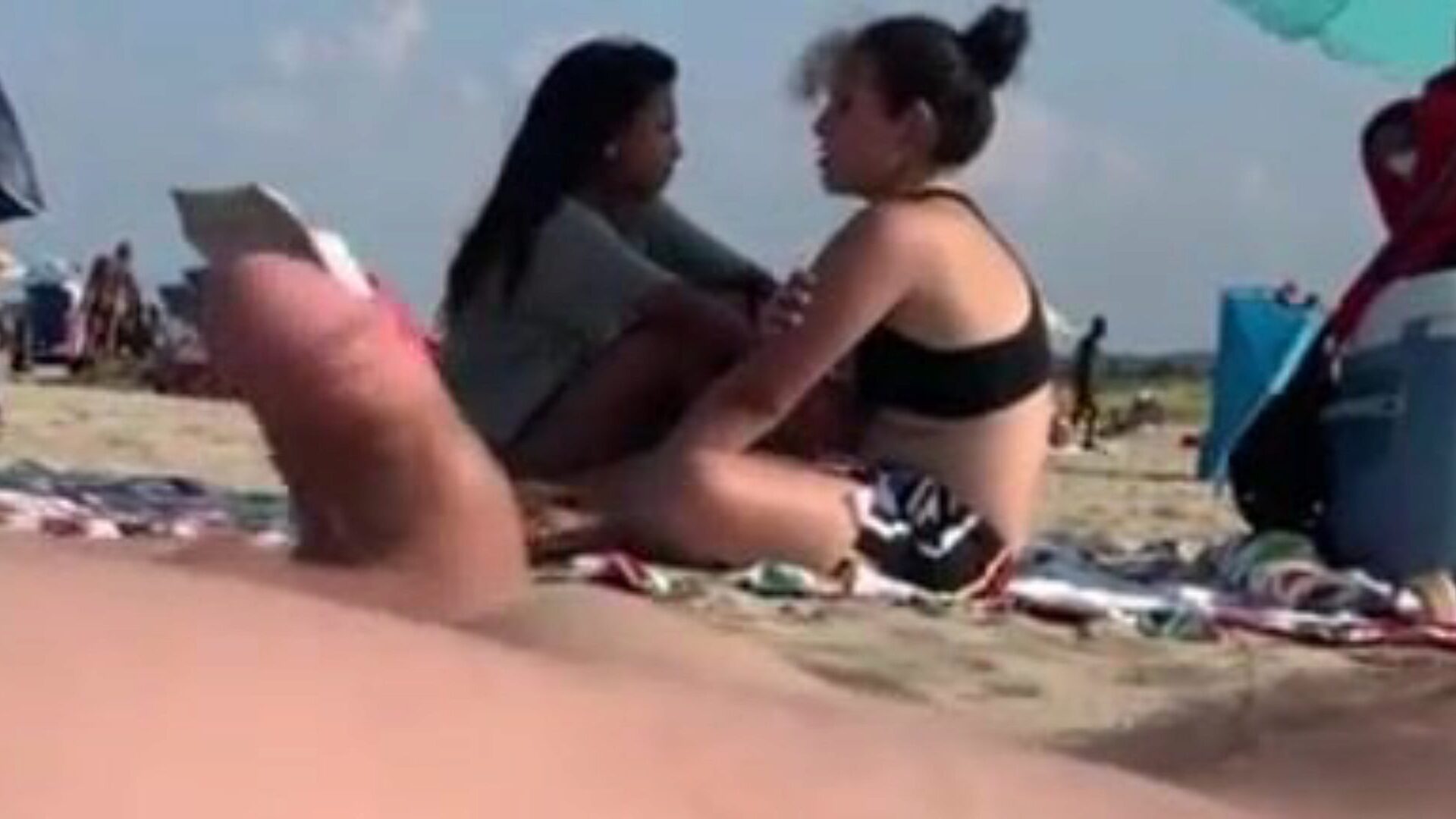 nude twerking suck penis on beach